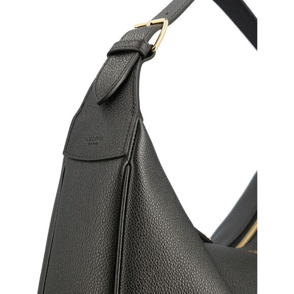 Celine Women Lulu Large Leather Hobo Bag - Picture 3 of 4
